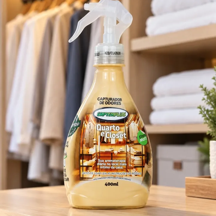 Capturador de Odores Quarto e Closet – Lepuli Limpeza Profissional