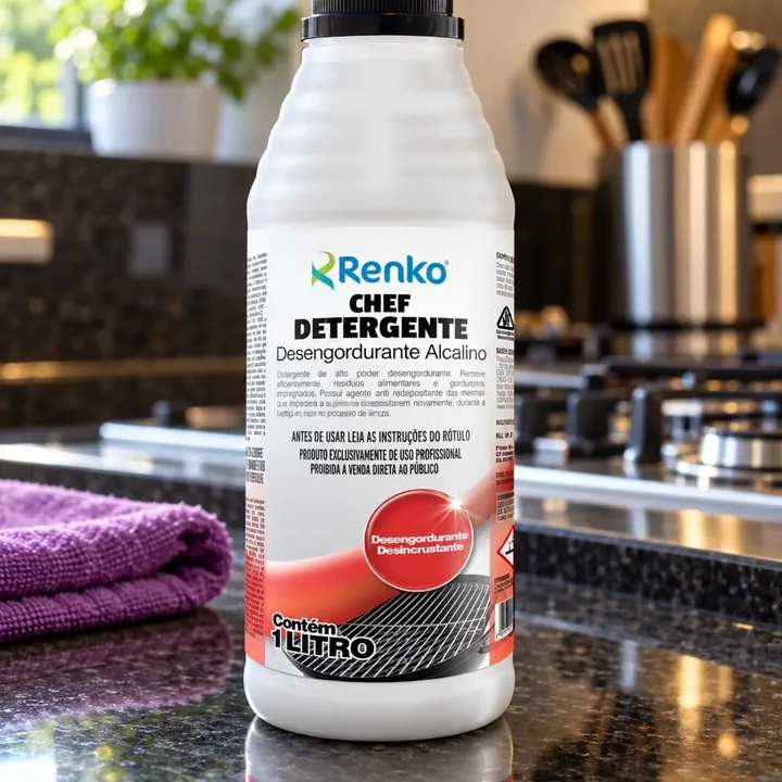 Chef Detergente Desengordurante Alcalino – Lepuli Limpeza Profissional