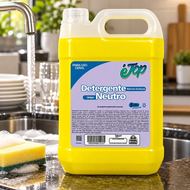 Detergente Neutro TOP – Lepuli Limpeza Profissional